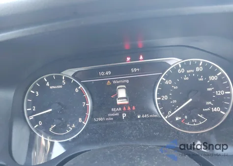 2021 Nissan Rogue Sl Fwd из США, поврежденный, VIN JN8AT3CA6MW026076